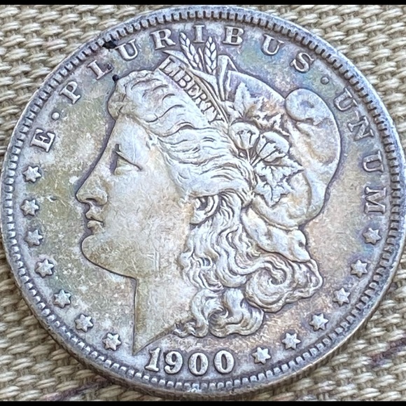 1900 P Morgan Silver Dollar - Tough - Rare - Toned